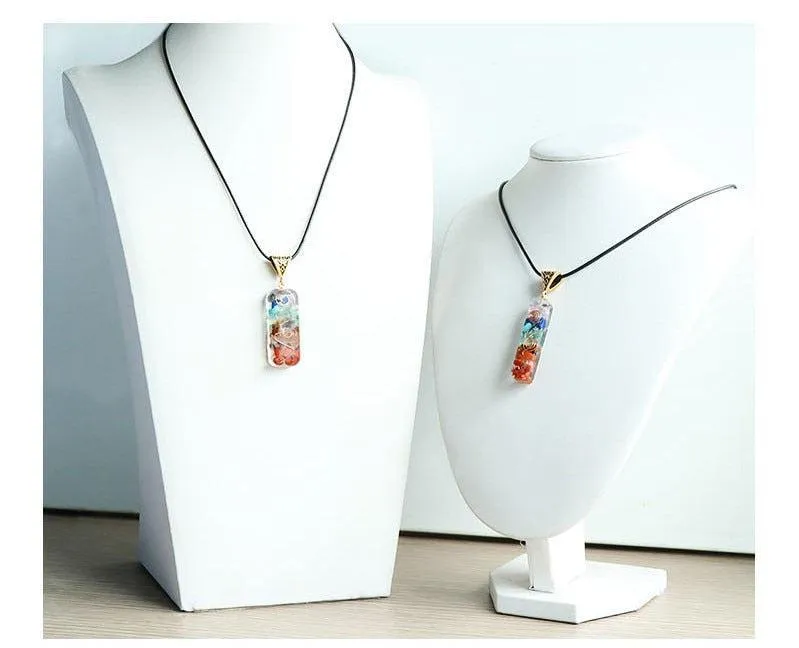 Copper Wire with Natural Stone Pendants