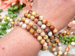 Crazy Lace Agate Bracelet