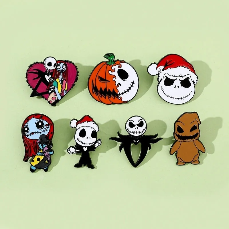 Funny Cartoon Character Alloy Enamel Unisex Brooches