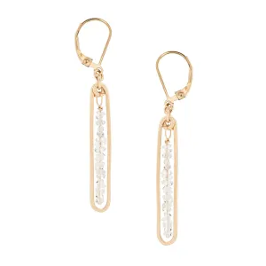 Lyric Earrings with Herkimer Diamonds