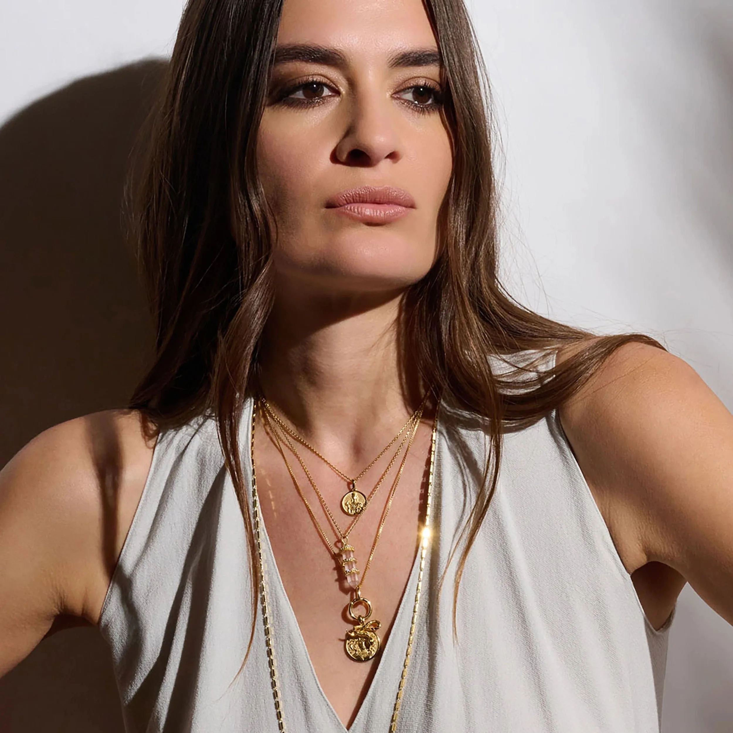 Medusa Collector Link Necklace Set