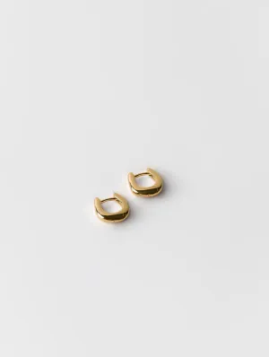 Molly Hoops in Gold