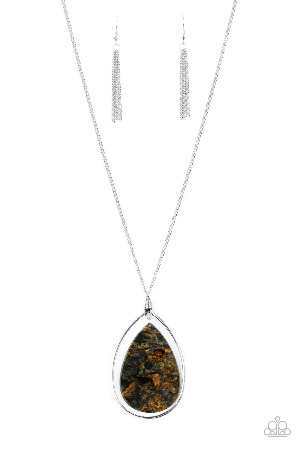 Paparazzi Retrograde Radiance - Multi Necklace