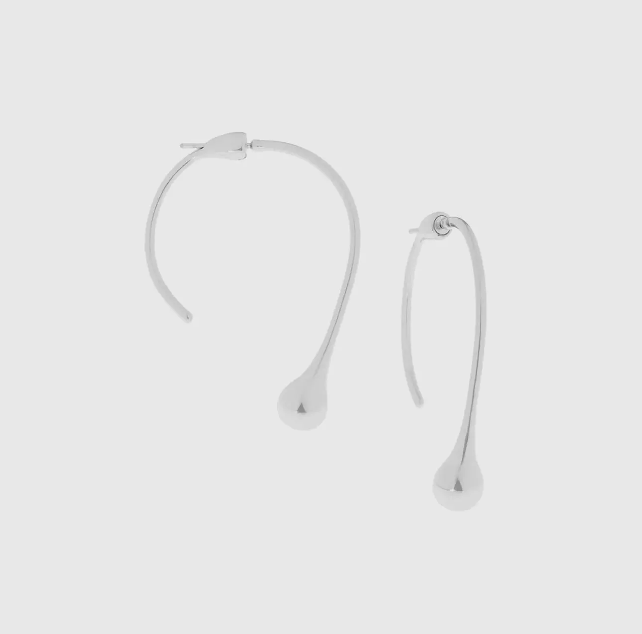 Teardrop Hoop Earring